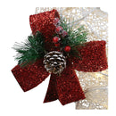 215 Led Christmas Lights Reindeer Sleigh Decorations