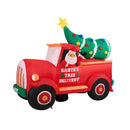 220Cm Christmas Inflatable Santa Truck With Led Lights