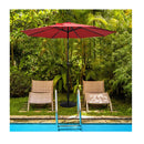 22Kg Round Patio Umbrella Base With Waterproof And Sunlight Resistance