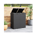235 L Outdoor Trash Can Waterproof Double Bucket With Drip Tray