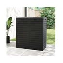 235 L Outdoor Trash Can Waterproof Double Bucket With Drip Tray