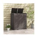 235 L Outdoor Trash Can Waterproof Double Bucket With Drip Tray