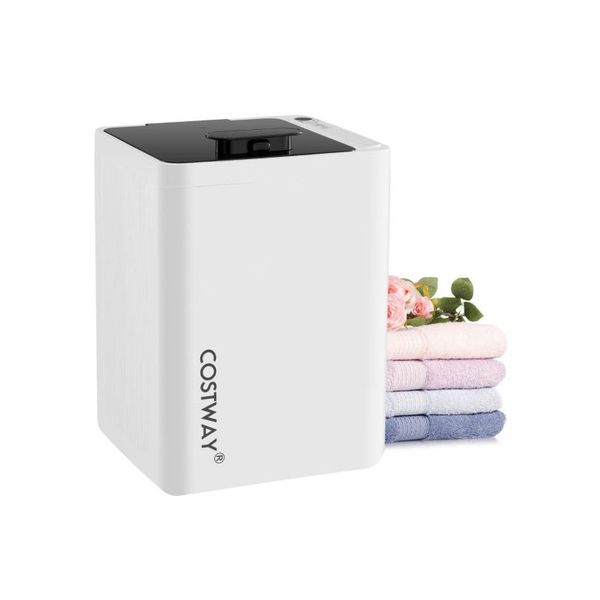 Towel Warmer With Top Lid And Timer For Bathroom