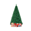 240Cm Artificial Christmas Tree Xmas Pine Tree With Solid Metal Legs