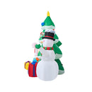 240Cm Set Of 3 Christmas Inflatable With Led Light