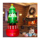 245 Cm Christmas Inflatables With Built In Led Lights And Water Bags