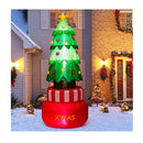 245 Cm Christmas Inflatables With Built In Led Lights And Water Bags