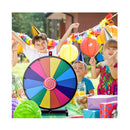 24 Inches Table Prize Wheel With 14 Slots Dry Erase Markers Eraser