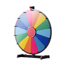 24 Inches Table Prize Wheel With 14 Slots Dry Erase Markers Eraser