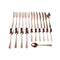 24 Pcs Cutlery Set Boxed Gift Tableware Stainless Steel Rose Gold
