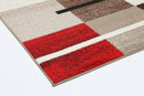 Opal Nest Brown Red Rug