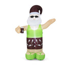 250 Cm Christmas Inflatable Decoration Blow Up Tropical Santa On Beach