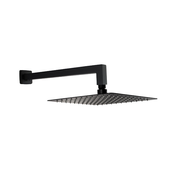 250Mm Shower Head Stainless Steel Square Wall Mounted 400Mm Shower Arm