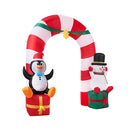 260Cm Christmas Inflatable Archway With Led Light