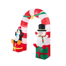 260Cm Christmas Inflatable Archway With Led Light