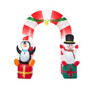 260Cm Christmas Inflatable Archway With Led Light