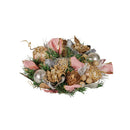 26Cm Christmas Centrepiece Christmas Blush