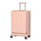 26 Inches Luggage Trolley Travel Hard Pink