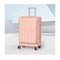 26 Inches Luggage Trolley Travel Hard Pink