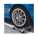 2720 Kg Capacity Wheel Dolly Set Of 4 With Lockable Casters And Handle