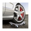 2720 Kg Capacity Wheel Dolly Set Of 4 With Lockable Casters And Handle