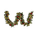 274Cm Battery Operated Christmas Garland Jingle Bells Collection