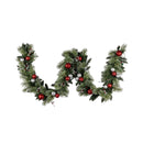 274Cm Battery Operated Christmas Garland Jingle Bells Collection