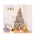 280Cm Christmas Tree With Branch Tips And Led Lights