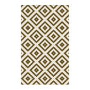 280 X 380Cm Geometric Brown Rug
