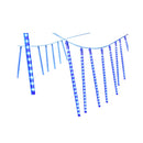 288 Led 7M Christmas Lights Icicle Light Falling Metor
