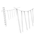 288 Led 7M Christmas Lights Icicle Light Falling Metor
