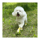 28Pc Large Disposable Dog Puppy Socks Shoes Yellow