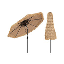 290Cm Hawaiian Patio Tiki Umbrella With 32 Led Lights