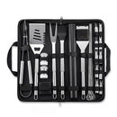 29Pcs Bbq Tool Set Stainless Steel Grill Cook Barbecue Utensils Kit