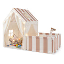 2 In 1 Kids Play Tent With Playpen And Washable Cotton Mat
