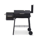 2 In 1 Outdoor Barbecue Grill And Offset Smoker