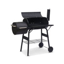 2 In 1 Outdoor Barbecue Grill And Offset Smoker