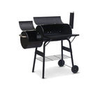 2 In 1 Outdoor Barbecue Grill And Offset Smoker