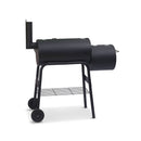 2 In 1 Outdoor Barbecue Grill And Offset Smoker