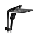 Shower Heads Set Rectangle 12 Inch Rain Shower Head Handheld Head
