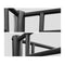 2In1 Single Metal Bunk Bed Frame With Modular Design Dark Matte Grey
