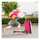 2 In 1 Skateboard Luggage With 3 Color Lighted Wheel For Kids