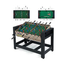 2 In 1 Swivel Multi Game Table Foosball And Pool Combo Table Black