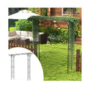 2M Garden Arbor Metal Archway For Climbing Plants
