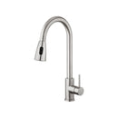 Pull Out Kitchen Mixer Tap 2 Modes Swivel Laundry Sink