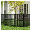 2 Pack 114X114 Cm Air Conditioner Fence Panel With Metal Ground Stakes