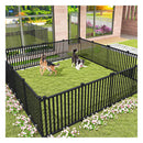 2 Pack 2M Length Decorative Fence For Soft Ground