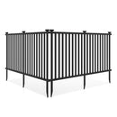 2 Pack 2M Length Decorative Fence For Soft Ground