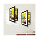 2Pcs Kids Art Picture Frames Front Opening Artwork Display