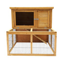 2 Storey Chicken Coop And Rabbit Hutch With Large Run